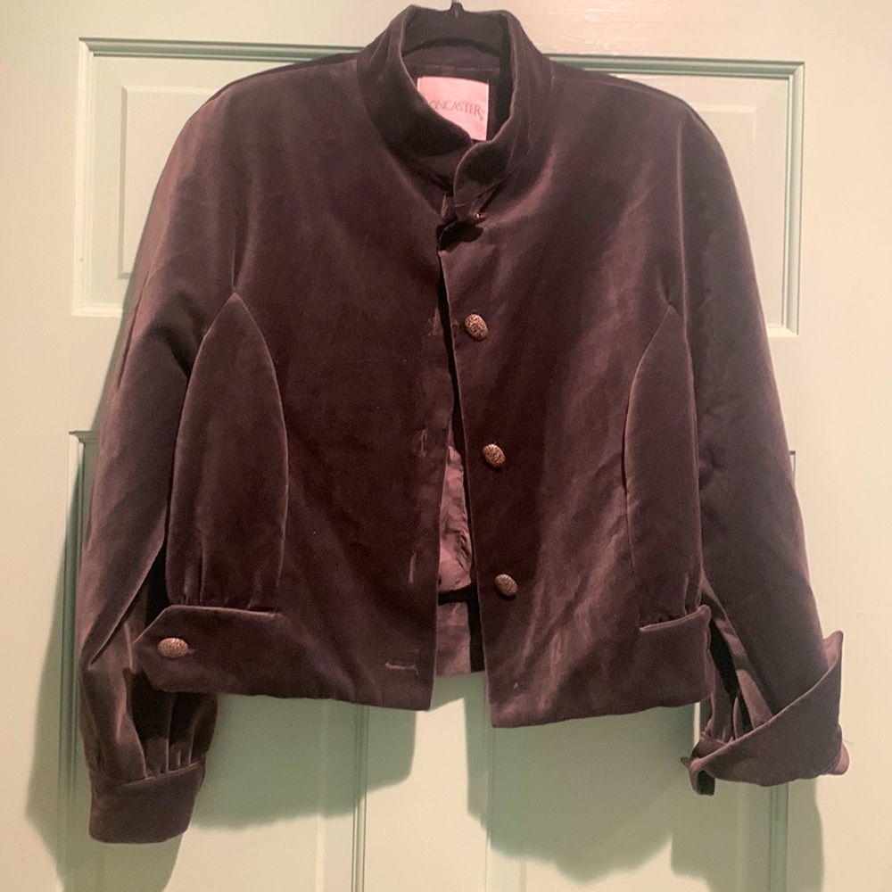 Doncaster size 4 velvet jacket